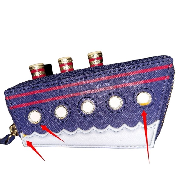 🎉HOST PICK🎉 kate spade Expand Your Horizons Cruise Ship Coin Purse - Picture 8 of 9